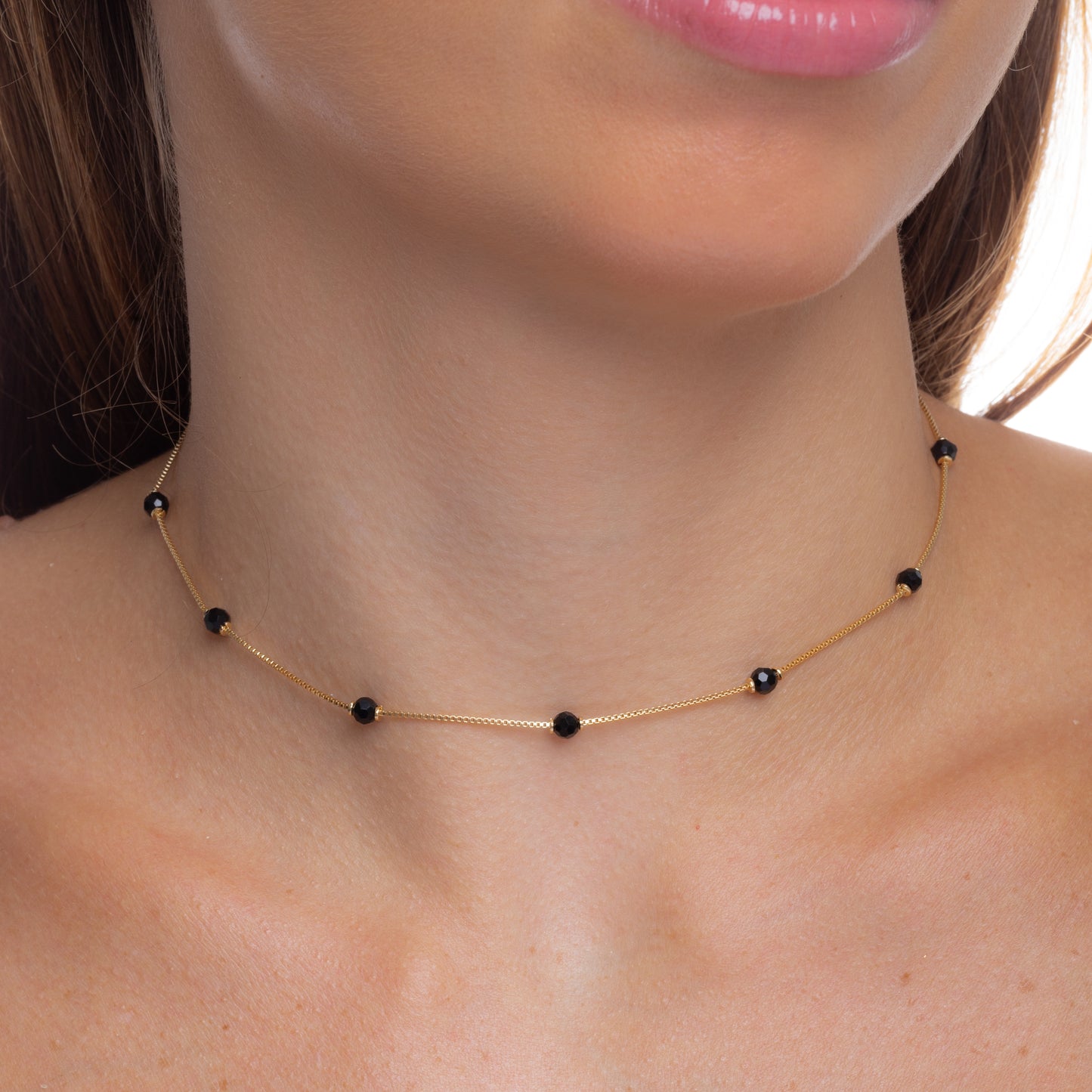 Chain Black Crystal