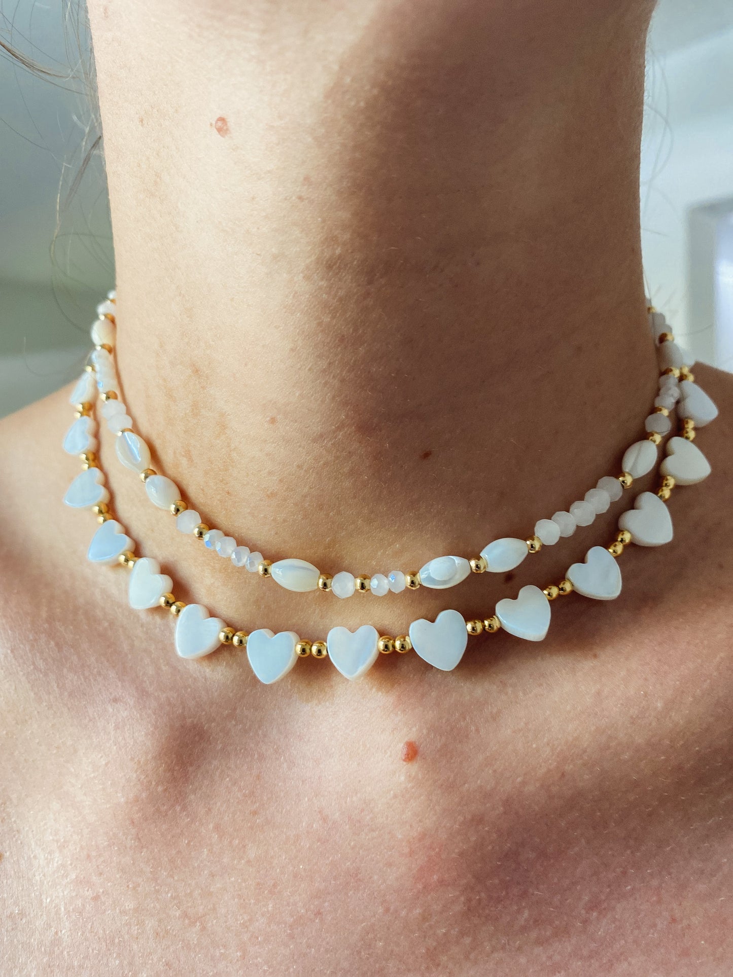 Total White Necklaces