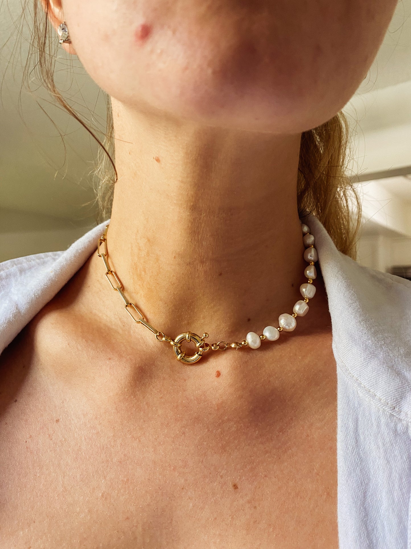 Half Pearls Necklaces