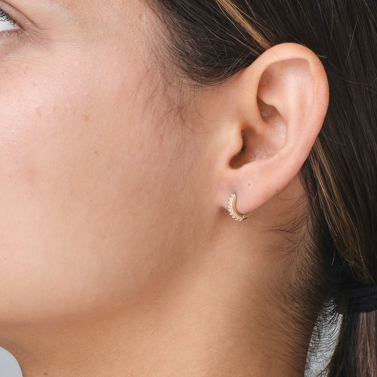 Clear Earring