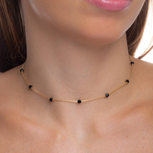 Chain Black Crystal